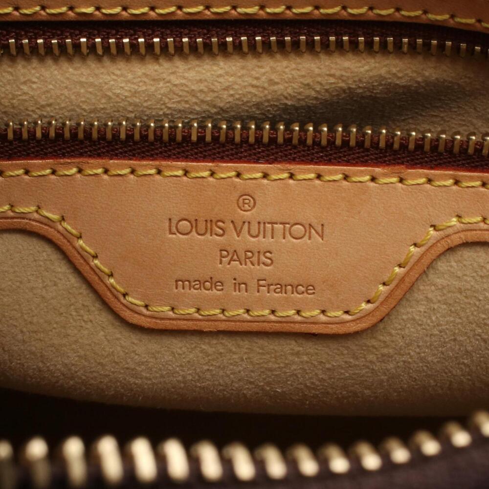 LOUIS VUITTON Brown Monogram Leather Looping MM Shoulder Bag - Picture 4 of 9